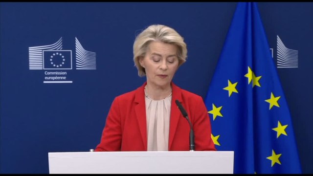 Von de Leyen annuncia il 18mo round di sanzioni contro la Russia