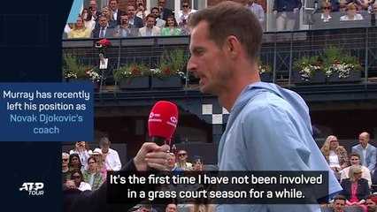 Murray 'enjoying' life away from tennis after Djokovic split