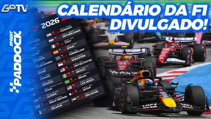 ESTREIA DE MADRI E CHOQUES COM INDY E COPA DO MUNDO: O CALENDÁRIO DA F1 2026 | Paddock Sprint