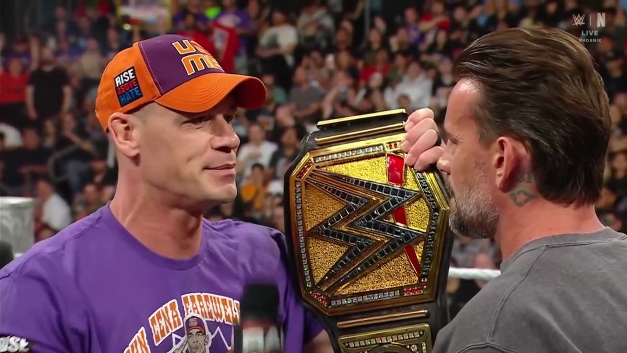WWE Raw _June 09, 2025 - John Cena to face CM Punk for Undisputed Championship at Night of Champions in Saudia Arabia