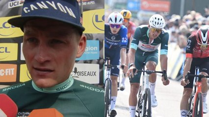 Cylisme - Critérium du Dauphiné 2025 - Mathieu van der Poel : "Quand j'attaque tout le monde réagit, c'est toujours comme ça..."