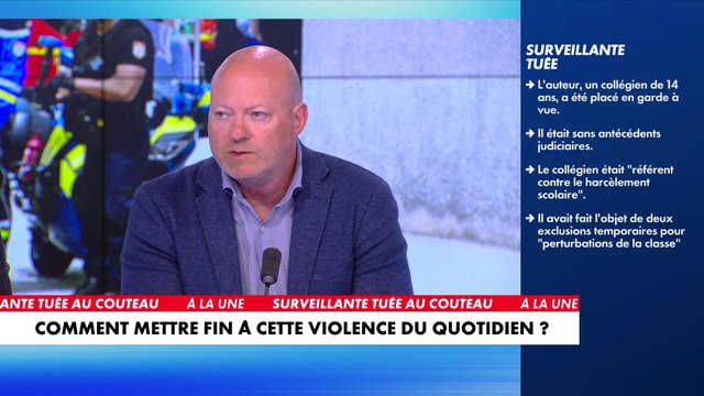 Jean-Christophe Couvy : «Normalement, le port de couteau est puni par un an de prison»