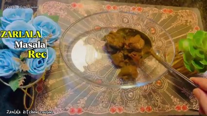 Beef Masala Kaleji Recipe by Zarlala kitchen cousins (Bakra Eid Recipe) 👨‍🍳😯#recieps #beefrecipe