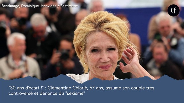 30 ans d'écart , Cougar : Clémentine Célarié défend les femmes en couple avec des hommes plus jeunes et dénonce du sexisme