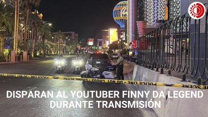 Disparan al youtuber Finny Da Legend y a una mujer durante transmisión en Las Vegas