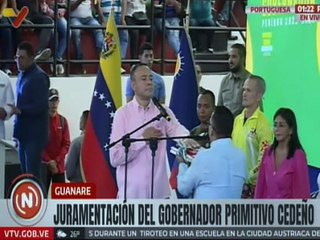 Portuguesa I En Guanare juramentan al gobernador Primitivo Cedeño para el periodo 2025-2026