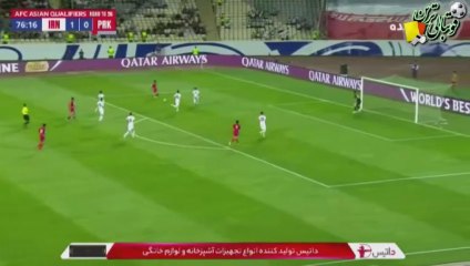 گل دوم بازی ایران و کره‌شمالی
