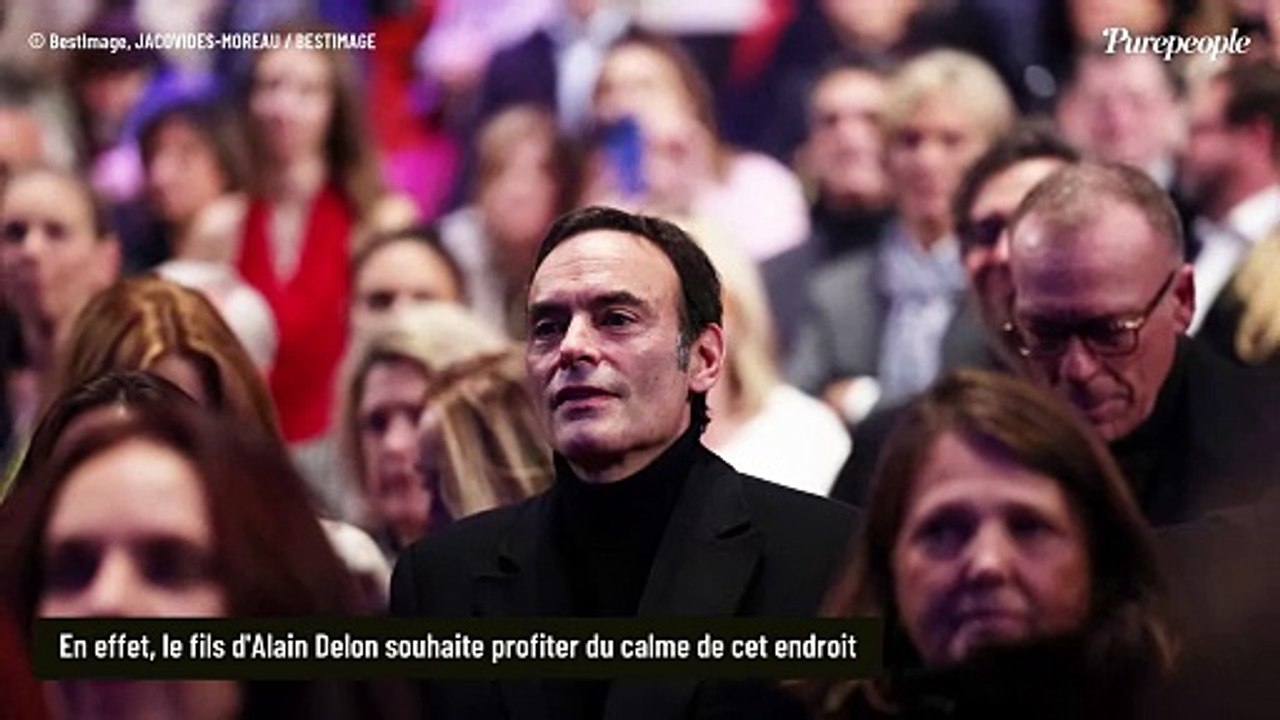 "Je pense que vous avez compris" : À Douchy, Anthony Delon s'isole... Un nouveau chapitre de sa vie est en train de s'écrire