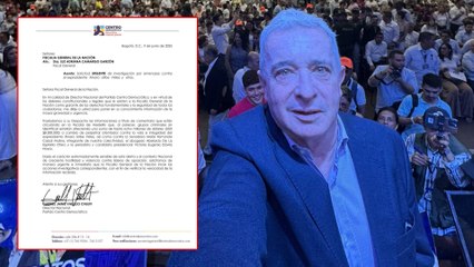 Centro Democrático denuncia plan para atentar contra Álvaro Uribe y otros precandidatos