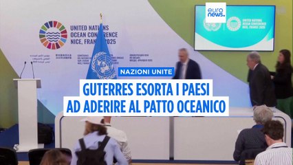Ambiente, Guterres esorta ultime ratifiche per l'entrata in vigore del Trattato sull'Alto Mare