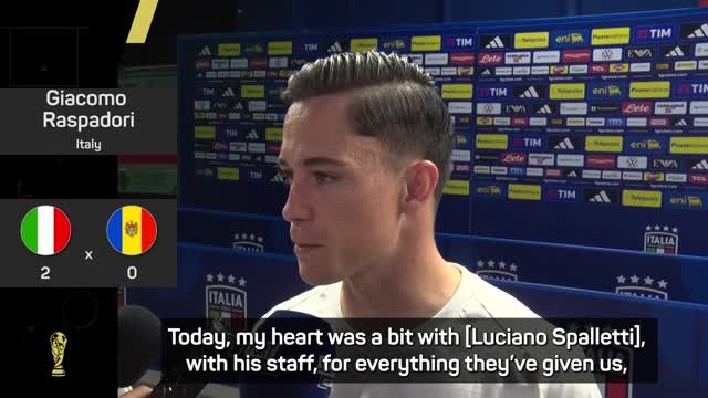 Italy players saddened by Spalletti's resignation