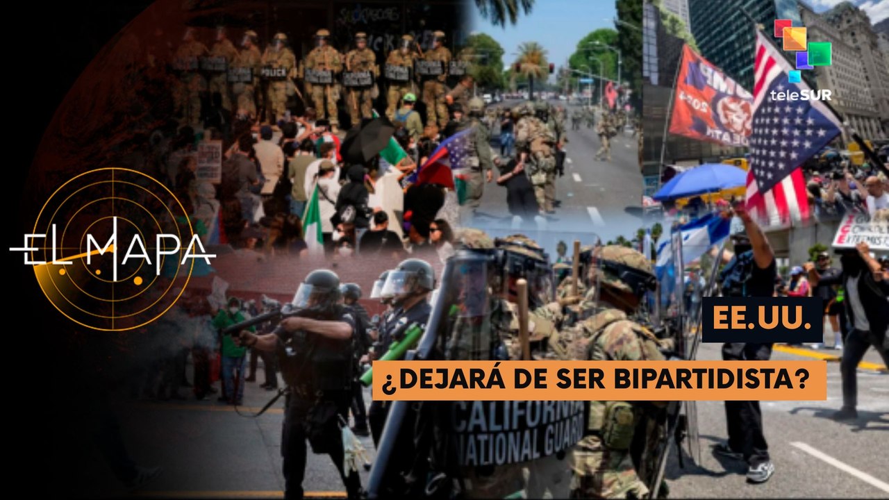 Entre protestas, redadas y despliegue de tropas se vive en varias ciudades de Estados Unidos | Foto 10-06-2025