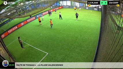 Faute de Thomas L - La Plank Valenciennes