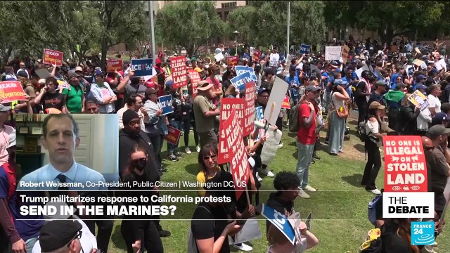 Send in the Marines? Trump deploys troops to LA protests