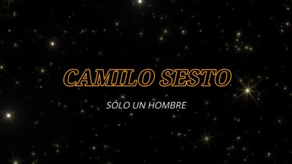 Camilo Sesto - Sólo un hombre (KARAOKE)