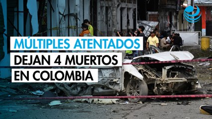 Múltiples ataques guerrilleros y atentados con coches bomba dejan cuatro muertos en Colombia