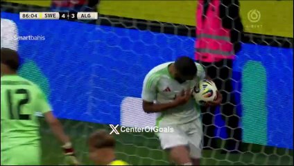 Suéde-Algérie (4-3) : But Bentaleb