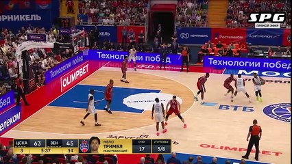 Trent Frazier Highlights 17 Pts, 6 Ast vs CSKA Moscow 09.06.2025