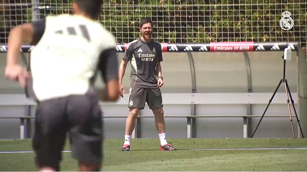 Entrenamiento Real Madrid