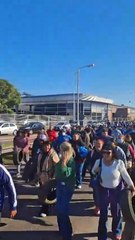 Movilización y corte total en Panamericana