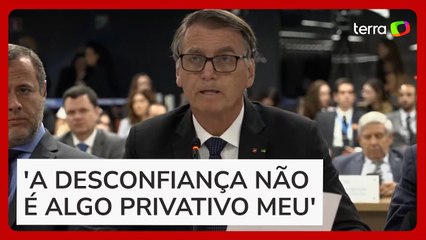 Bolsonaro afirma que Dino desconfiava das urnas e defende 'retórica' sobre fraude eleitoral