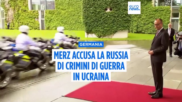 Ucraina, Merz accusa la Russia di terrore contro i civili dopo gli attacchi a Kiev e Odessa