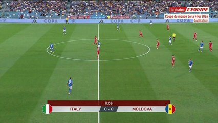 Le replay d'Italie - Moldavie - Football - Qualifications Coupe du monde 2026