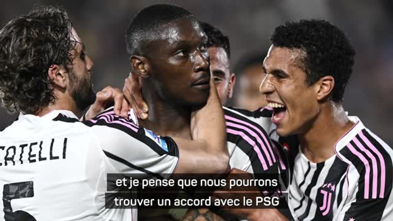 Juventus - Comolli annonce que Kolo Muani veut rester une saison de plus