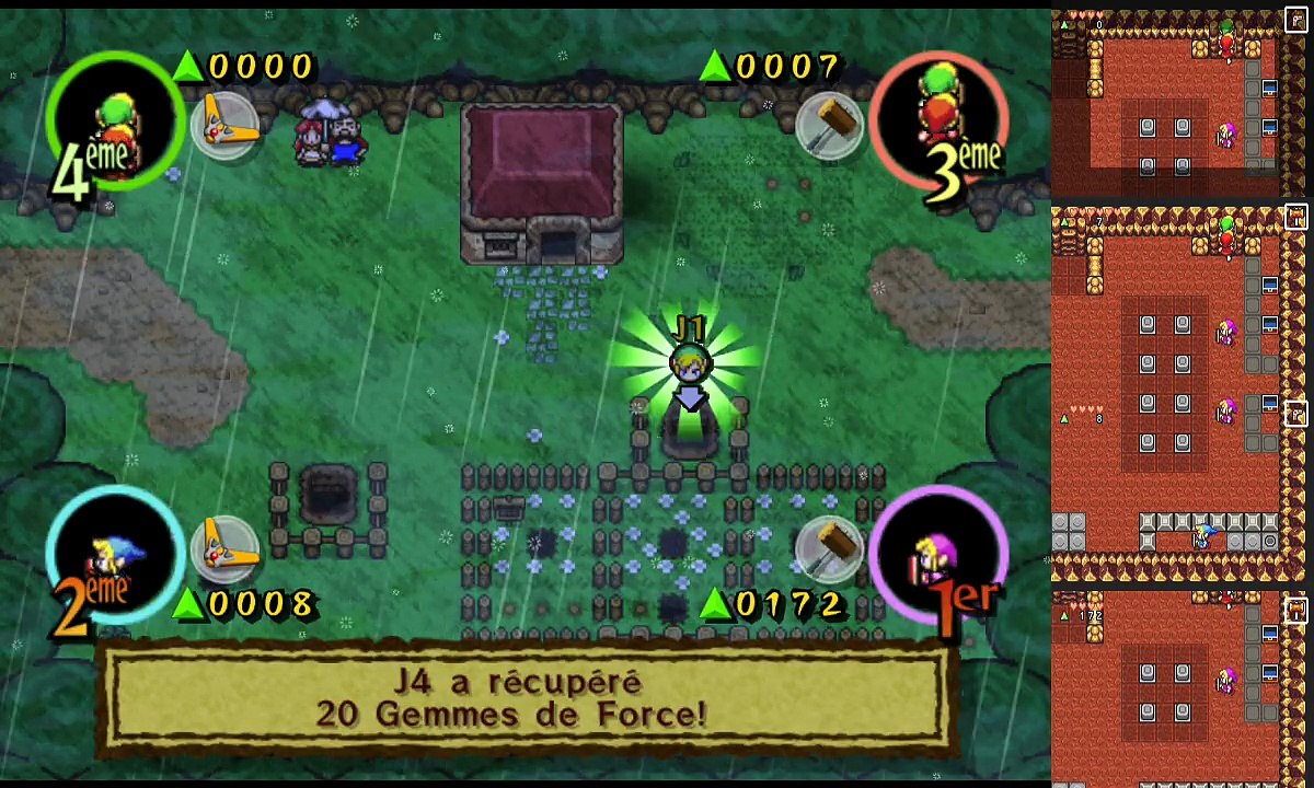 The Legend of Zelda: Four Swords Adventures online multiplayer - ngc