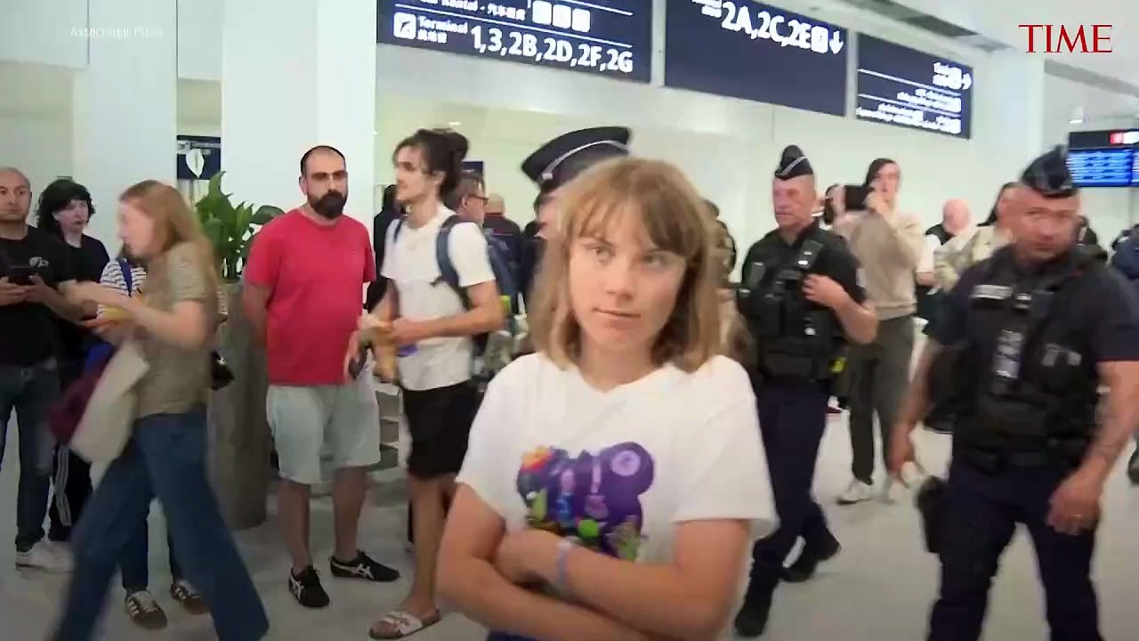 Greta Thunberg Deported After Aid Ship Bound for Gaza Is Intercepted by Israel