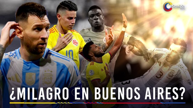Desventaja, frío y bajas: Colombia ante una Argentina letal con Messi desde el inicio