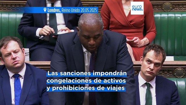 Reino Unido y varios países impondrán sanciones a 2 ministros israelíes de extrema derecha por sus comentarios sobre Gaza