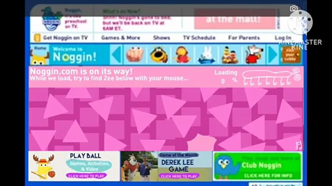 Noggin Website - Play Ball [Month, Event] Banner (August 5008-5009)