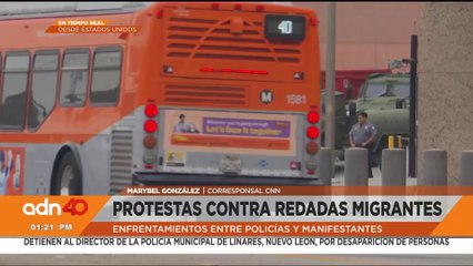 Protestas contra las redadas de ICE y el despliegue de militares en Los Ángeles