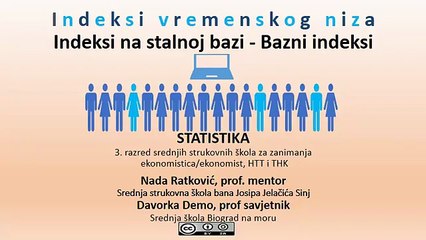 Indeksi vremenskih nizova Bazni indeksi