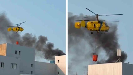 Video: Portugals Ka-32 debuterer i ukrainsk nødoperation efter russisk angreb