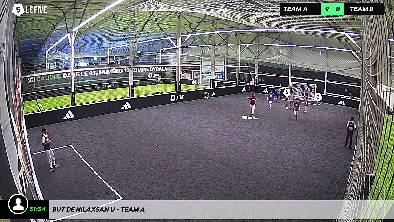 But de Nilaxsan U - Team A