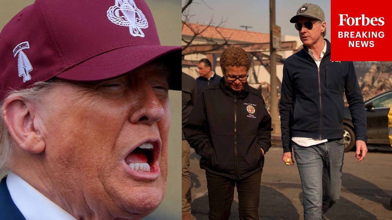 Trump Rails Against Karen Bass, Gavin Newsom In Speech To Troops At Fort Bragg