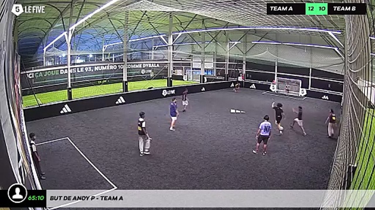 But de Andy P - Team A