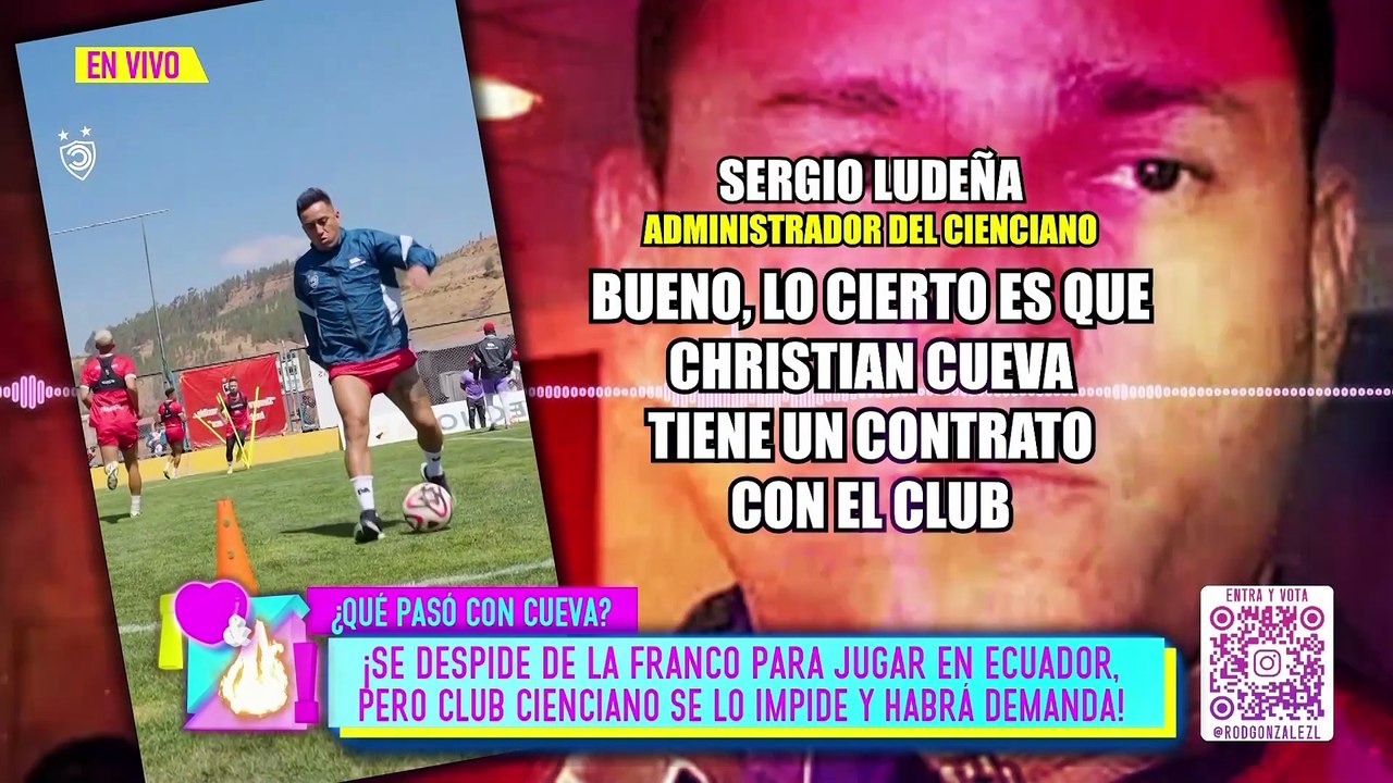 SE DESPIDE DE LA FRANCO PARA JUGAR EN ECUADOR, PERO CIENCIANO SE LO IMPIDE | Willax