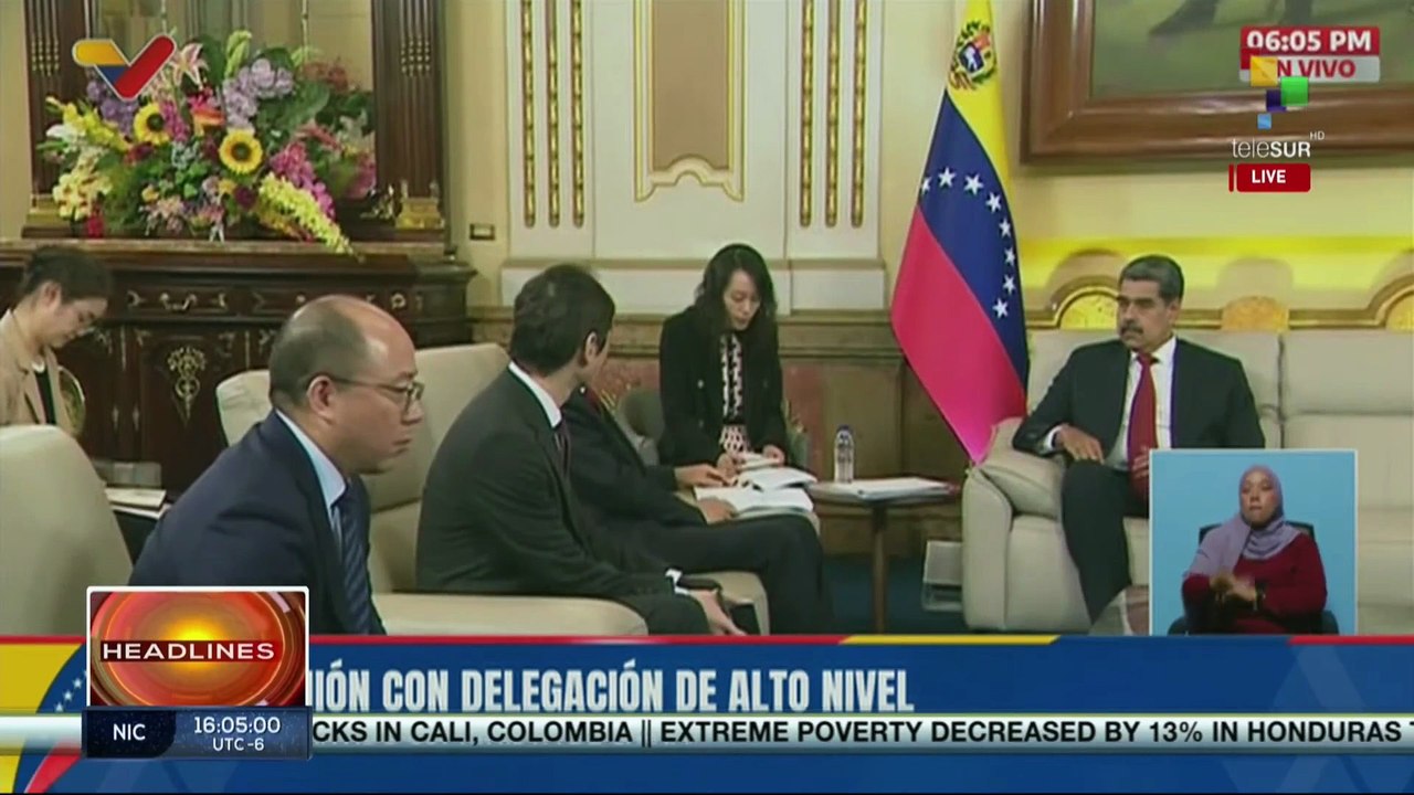Venezuela | Pres. Maduro holds meeting with CCP delegation