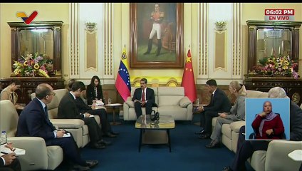 Presidente Maduro recibe a la Delegación de Alto Nivel del Partido Comunista de China