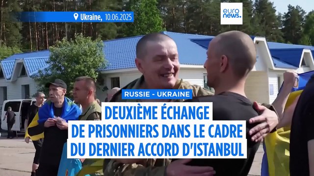 Guerre en Ukraine : deuxième échange de prisonniers après les pourparlers d'Istanbul