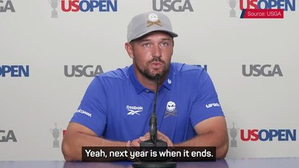 DeChambeau 'super-excited' to progress LIV career