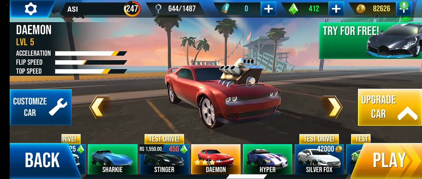 Stunt Car Extreme Level 454 DON'T THINK AT NIGHT