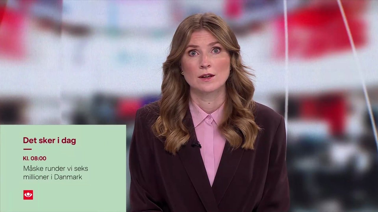 Det sker i dag - Kl 08:00 Måske runder vi seks millioner i Danmark | TVA 7:00 - 10 Juni 2025 | DRTV