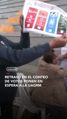 Retraso en el conteo de votos ponen en espera a la uagrm