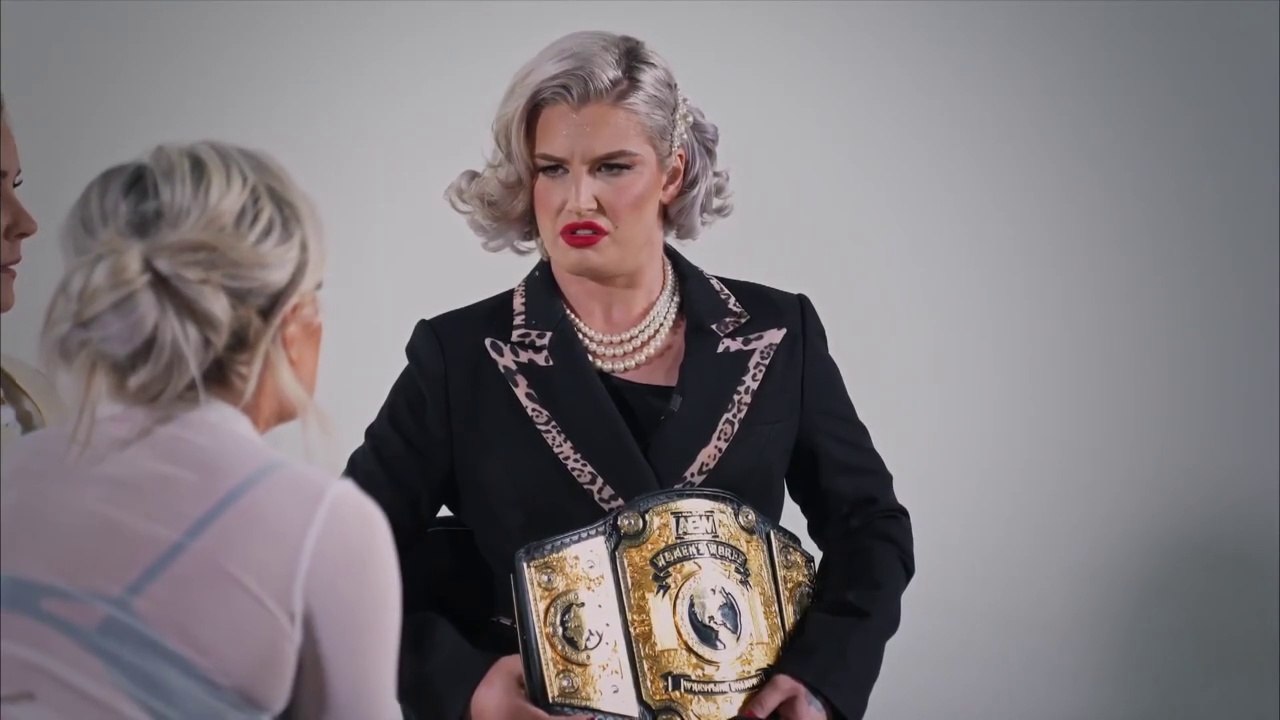 AEW women's world champion Toni storm