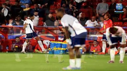 Jude Bellingham in incredible meltdown after England lose to Senegal as he boots water cooler and chases assistant ref