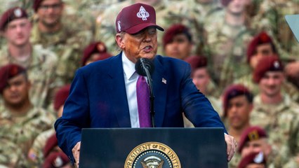 "Son unos animales": Trump sobre las protestas